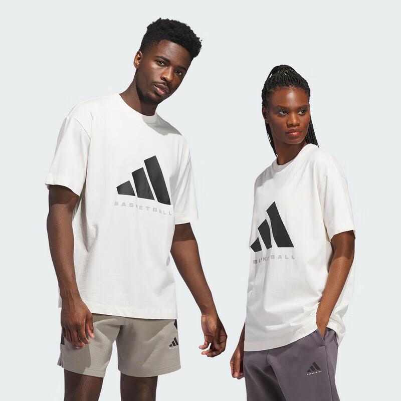 Adidas ADI BB TEE Basketball Short Sleeve T-Shirt M