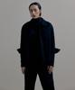 Gachi 3/4 Sleeve Roll-Up Shirt Jacket