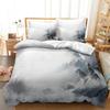 3D Print Wolf Animal Moon Bedding Set Duvet Set Single Double Bed King Size Bed Set Adult Boys Bedroom Duvet Cover Pillow Case