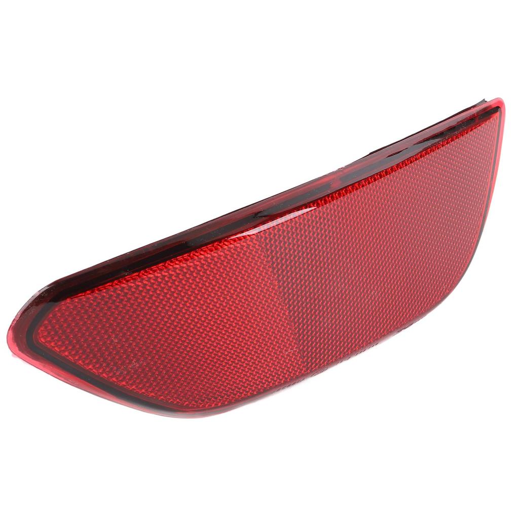 Pair of Rear Bumper Reflector Trim Sturdy ABS Material Red Lens Bumper Reflector Strip Cover
