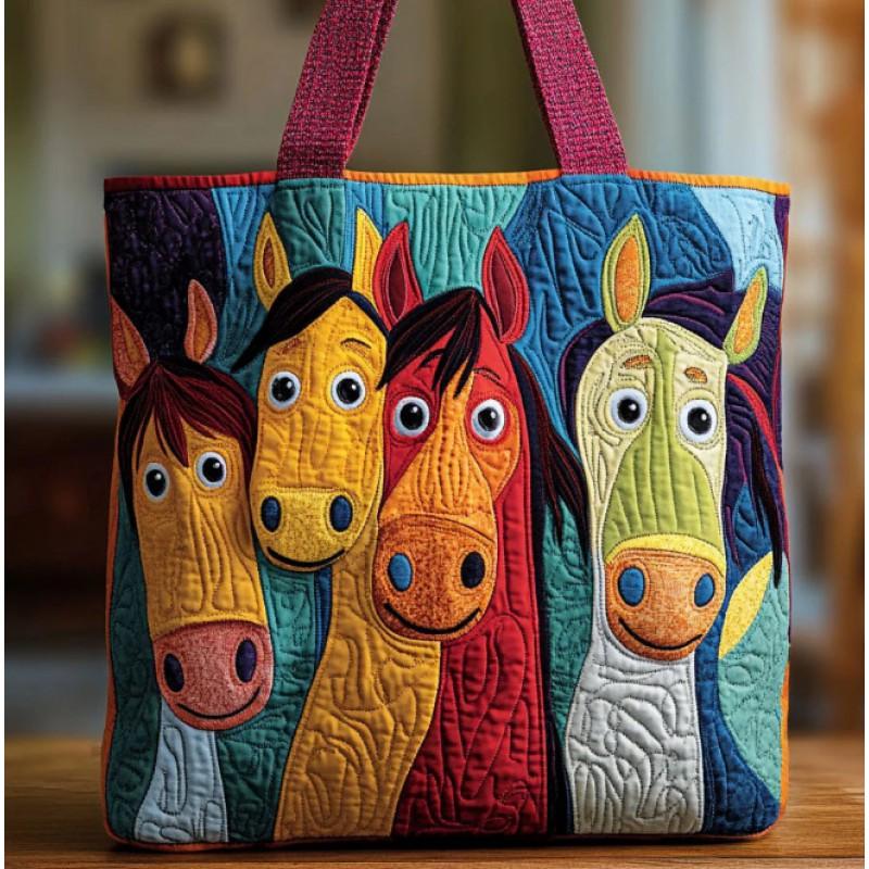 TEMU Womens Fashion Printed Tote Shoulder Bag 600D Oxford Cloth