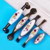 Flower Ceramic Handle Durable Door Handles Home Decorations Cabinet Pull Knob  Furniture
