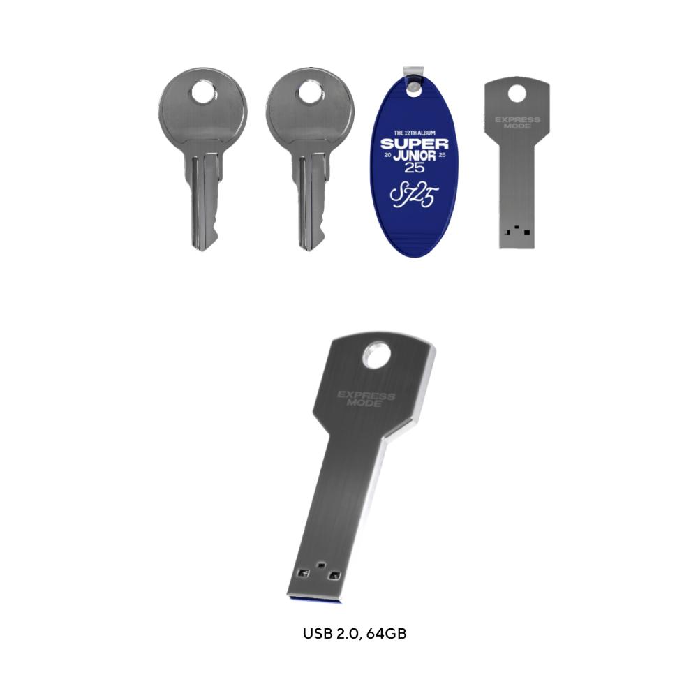 Pre-order SUPER JUNIOR 25 Super Archive Key USB