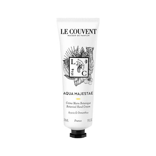 Le Couvent Maison de Parfum Aqua Majestae Hand Cream, 30mL, with Osmanthus and Osmanthus Flowers, Non-sticky, Moisturizing for Dry Skin, Perfect as a