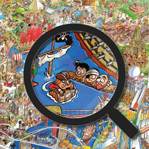 1500 Piece HEYE Puzzle 29890 Hugo History River Prades