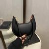 

Ladies Crescent Shaped Crossbody Bag with Detachable Adjustable Shoulder Strap, Magnetic Closure, and Gold H… More