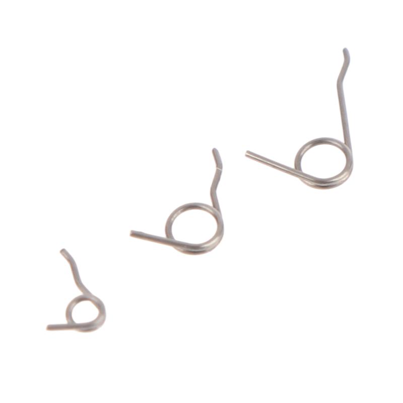 Stainless Steel Jewelry Lobster Clasps Torsion Spring Wire Dia 0.3Mm Jewelry Mini Lobster Clasps Spring Small Torsion Spring