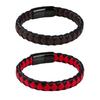 Sturdy Braided Leather Cord Accessory With Quick Release Buckles Ergonomic Fit Suitable for Sports and Daily Outfits
