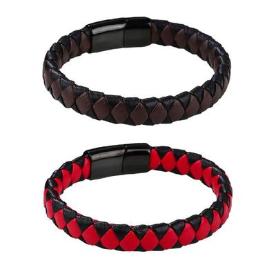 Robustes geflochtenes Lederkordel-Accessoire mit Schnellverschlussschnallen Ergonomische Passform Geeignet für Sport und Alltagsoutfits