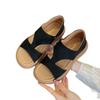 Large size soft-soled sandals women's summer non-slip Roman flat-soled light sandals women