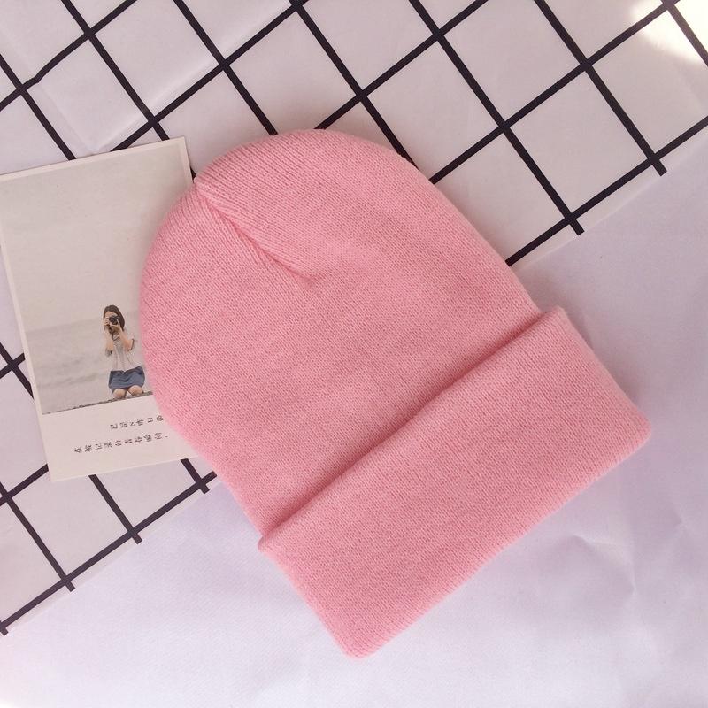 Custom Embroidery Logo Design Blank Plain Unisex Cheap Kids Children Baby Infant Beanies