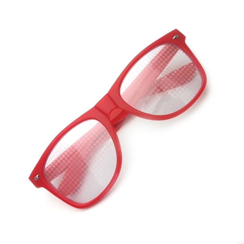 62KD Watch Lights Change Heart Diffraction Glasses Love Effects Glasses for Party