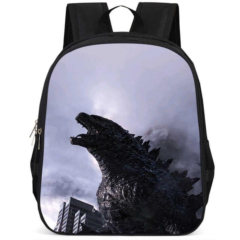 Stilingas Godzilla 15 colių didelės talpos lengvas mokyklos kuprinė vaikams