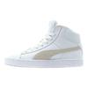 Puma Mid Leather Fur Lined Comfortable Casual Warm Thickened Durable High Top Sneakers Unisex Sneakers White 364977-02