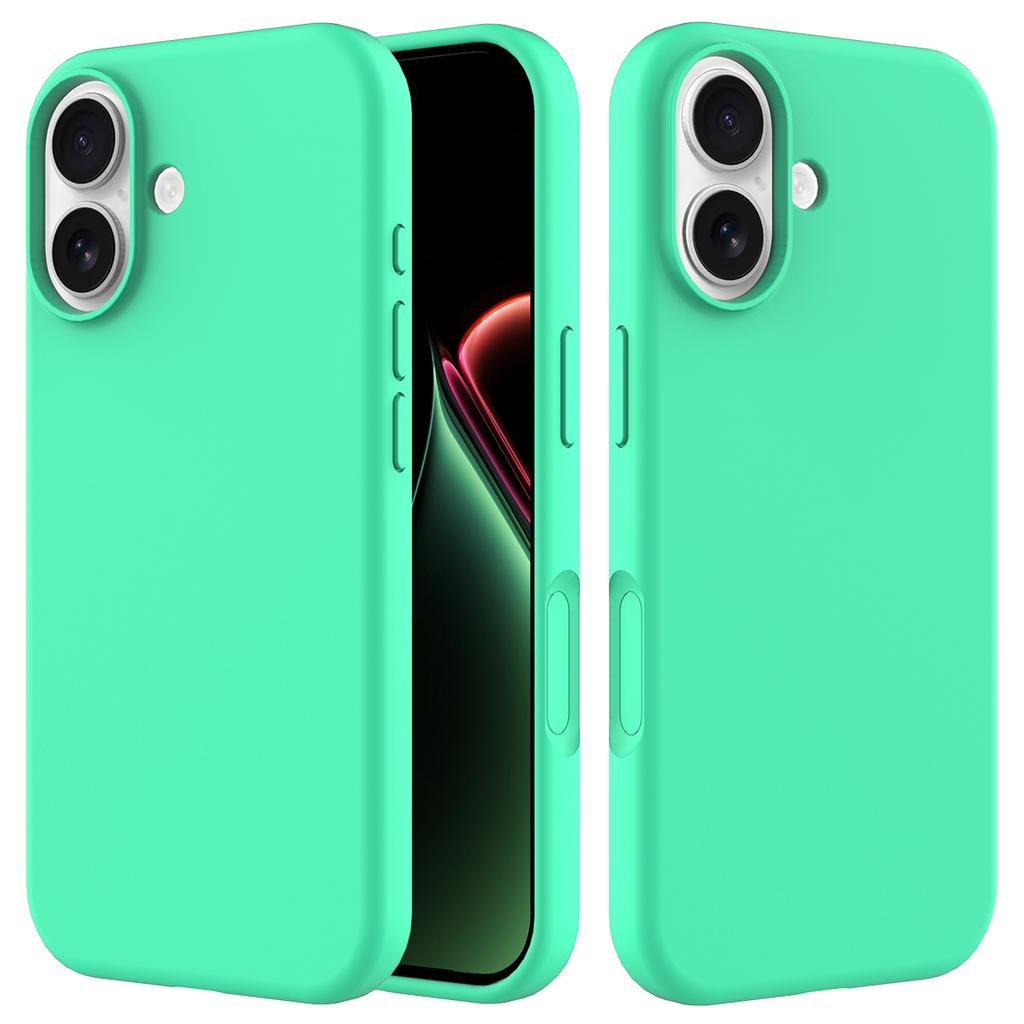 Coque de téléphone antichoc en silicone liquide pour iPhone 17 Air 16 15 14 13 12 Pro Max 16Pro Protection de pare-chocs pour appareil photo