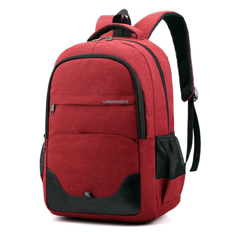 New Large-capacity Computer Backpack, Student Schoolbag, Simple and Fashionable Leisure Travel Backpack