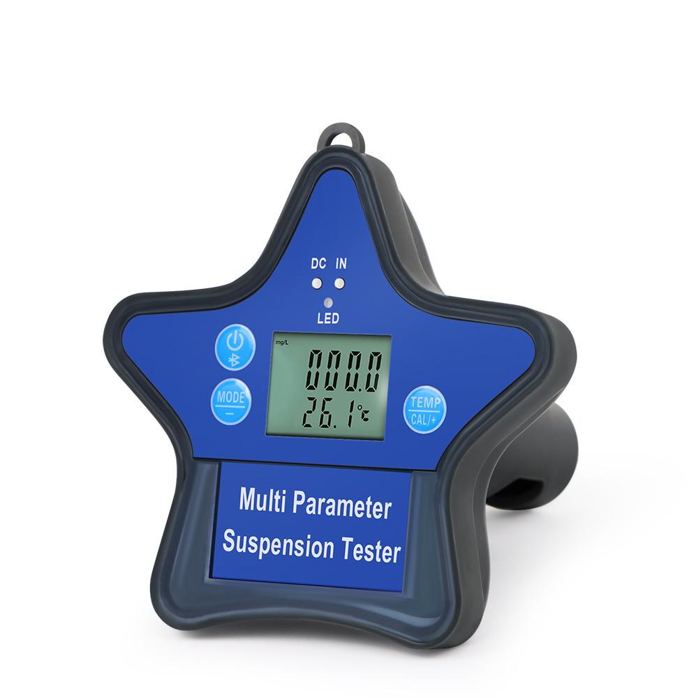 Tuya Bluetooth 9-in-1 Floating Water Quality Tester Digital PH Meter Salinity TDS EC Temp CL S.G CF for Aquarium Hydroponic Pool