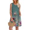 Women's Casual Sundress With Pockets Summer Boho Beach Dress,Holiday Hresses For Women Tank Dresses