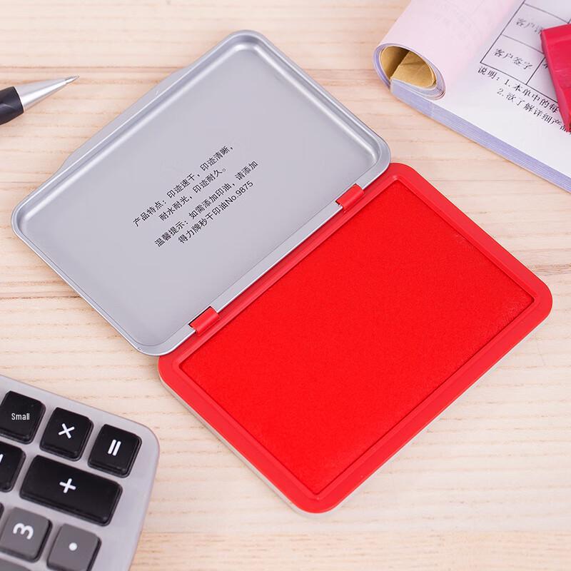 Deli Quick-Dry Metal Ink Pad