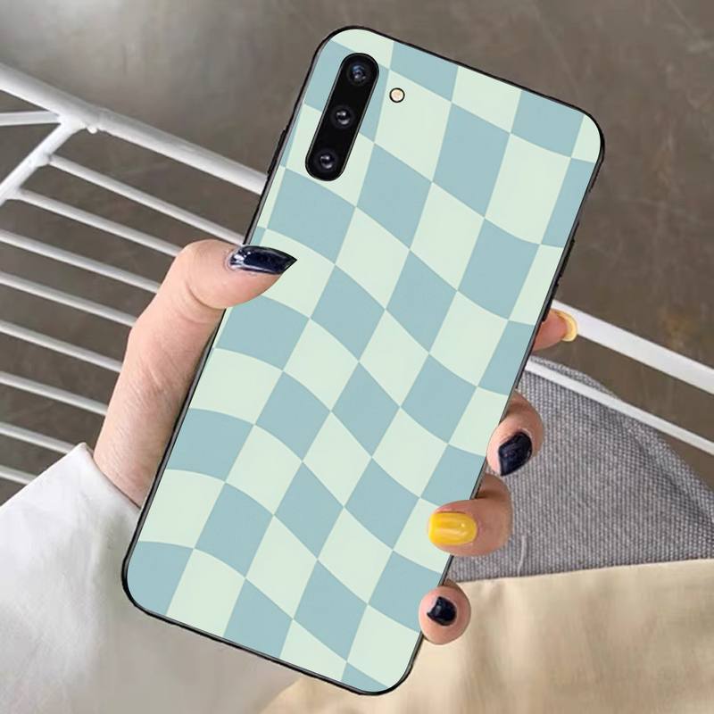 crazy checkers Phone Case for Samsung Note 5 7 8 9 10 20 pro plus lite ultra A21 12 72