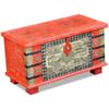 Day and Night - Day and Night Red Mango Wood Storage Chest 80x40x45 Cm