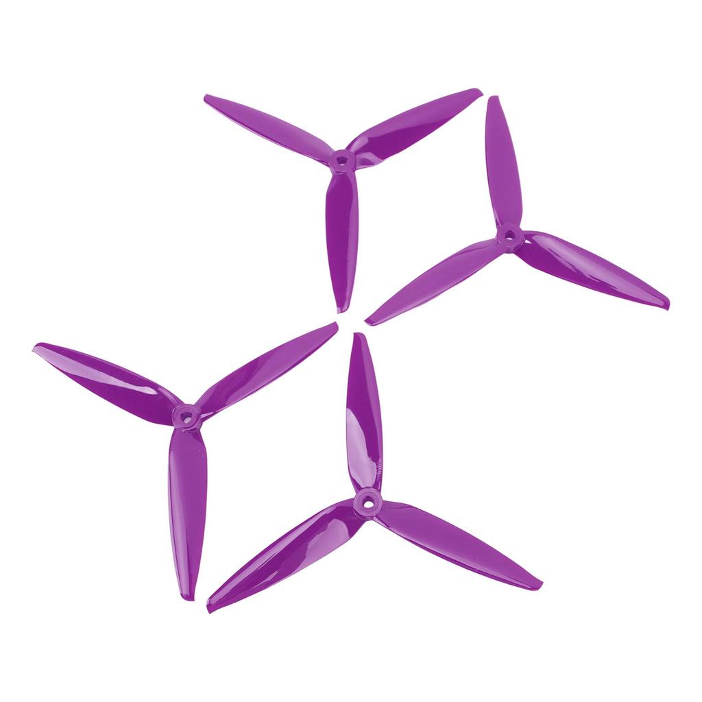 10 Pairs 7040 3 Blade Propeller Durable Polycarbonate Lightweight Replacement Tri Blade Propeller for 7inch 8inch FPV
