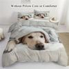 Cute Dogs Bedding Set 3D Printed Duvet Cover Set Twin Size Room Decorations Single Twin Queen Size Bed Cover For Bedroom Home