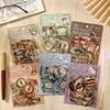 40 pcs Vintage INS Stickers pack Adhesive Diy Scrapbooking Diary Album Planner handmade Junk Journal Supplies