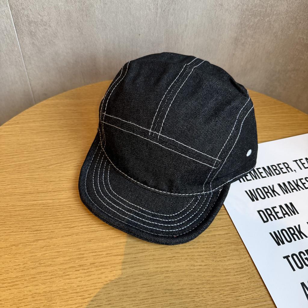 

Cotton Baseball Cap For Men Women With Sunshade And Adjustable Fit For Street Style чёрный
