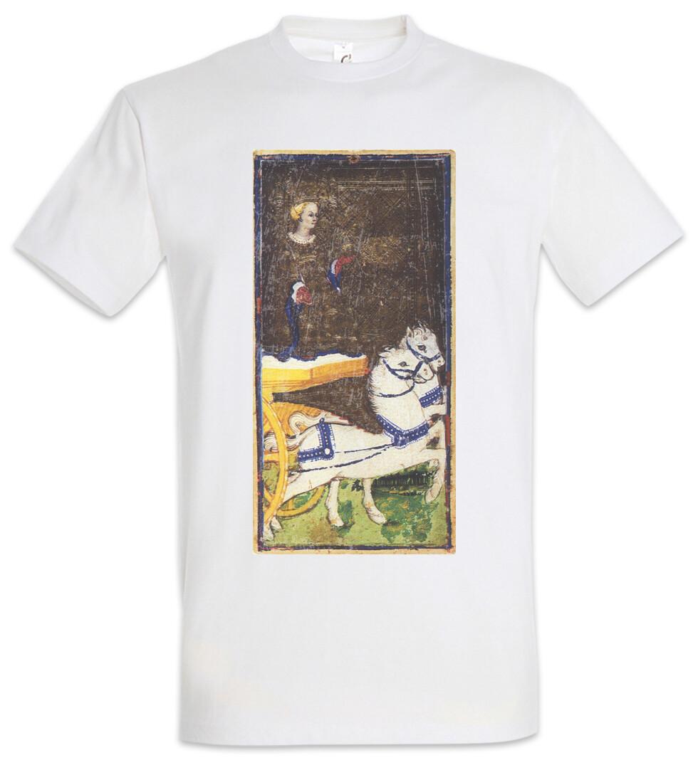 

Tarot Arcanum Chariot T-Shirt Mens Womens Tees Top Card Cards Symbol Sign Logo Insignia Chariot XL
