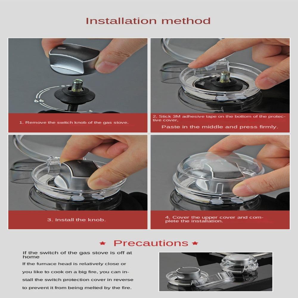 Security Protection Stove Knob Protective Cover Cooker Protector Switch Cover  Children Baby