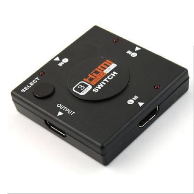 Comutator HDMI Cutie Pătrată: Convertor 3D 1080P cu 3 porturi (3 In 1 Out)