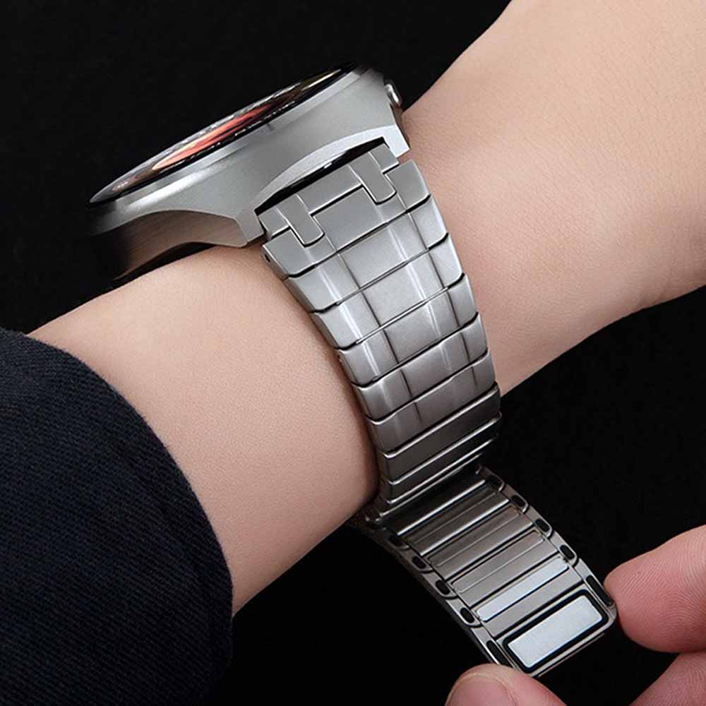 22mm Magnetic Stainless Steel Band for Huawei Watch 4 5 46mm GT4 GT5 46mm Ultimate Metal Strap for Amazfit Balance 2 Bracelet