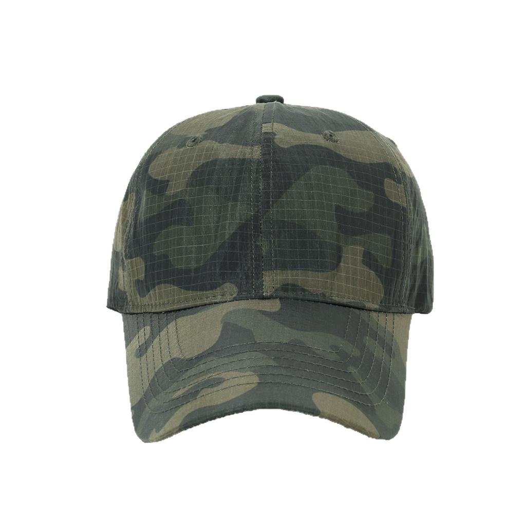Unisex Camouflage Quick Dry Baseball Cap Outdoor Sun Protection Breathable Sports Adjustable Visor Hat for Men and Women