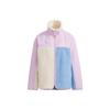 Originals Sherpa Color Block Vintage Sports Stand Collar Jacket Women Jackets Pink HE6587