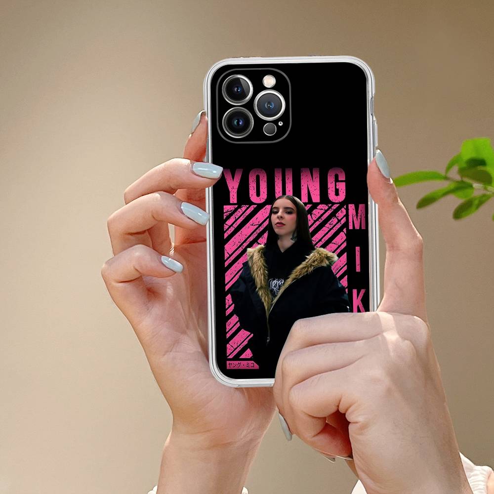 

Raper Y-Young-Miko For IPhone 17 16 15 14 13 12 11 Pro Max Plus Phone Case High End Silicone iPhone 16 pro