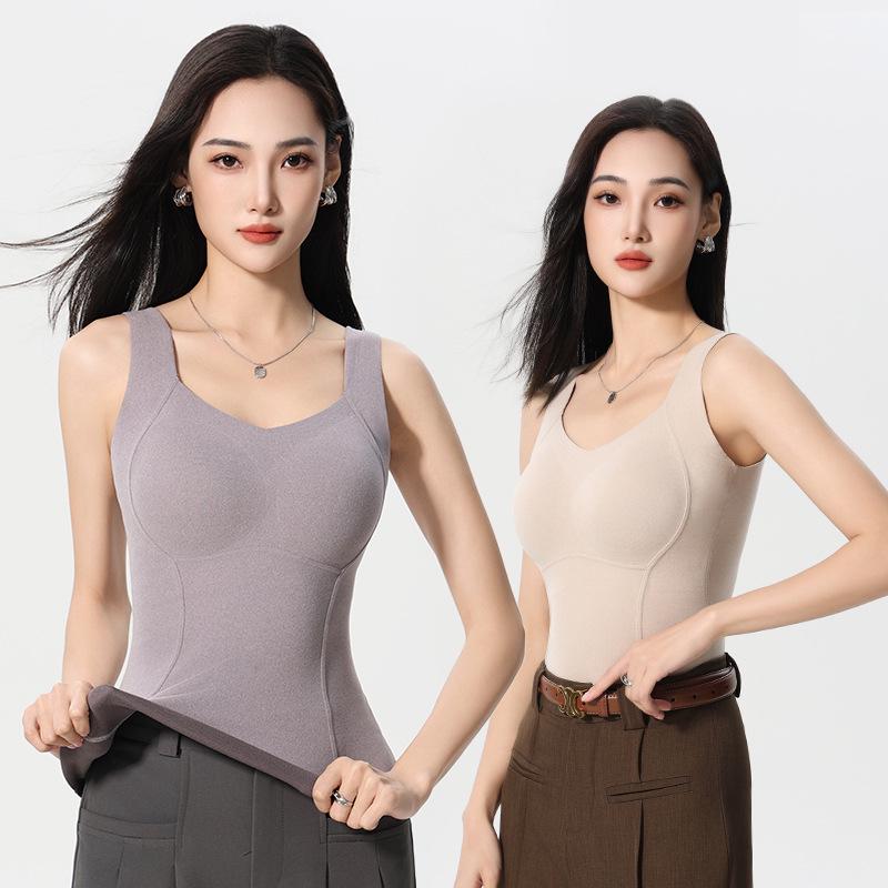 Grafenová hřejivá bezešvá vesta a základní vrstva zeštíhlující tvarovač postavy 8867