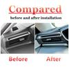 ABS Matte Car Accessories Side/Center Dashboard Air Conditioning AC Outlet Vent Frame Cover Trim For Peugeot 508 2019 2020 2021
