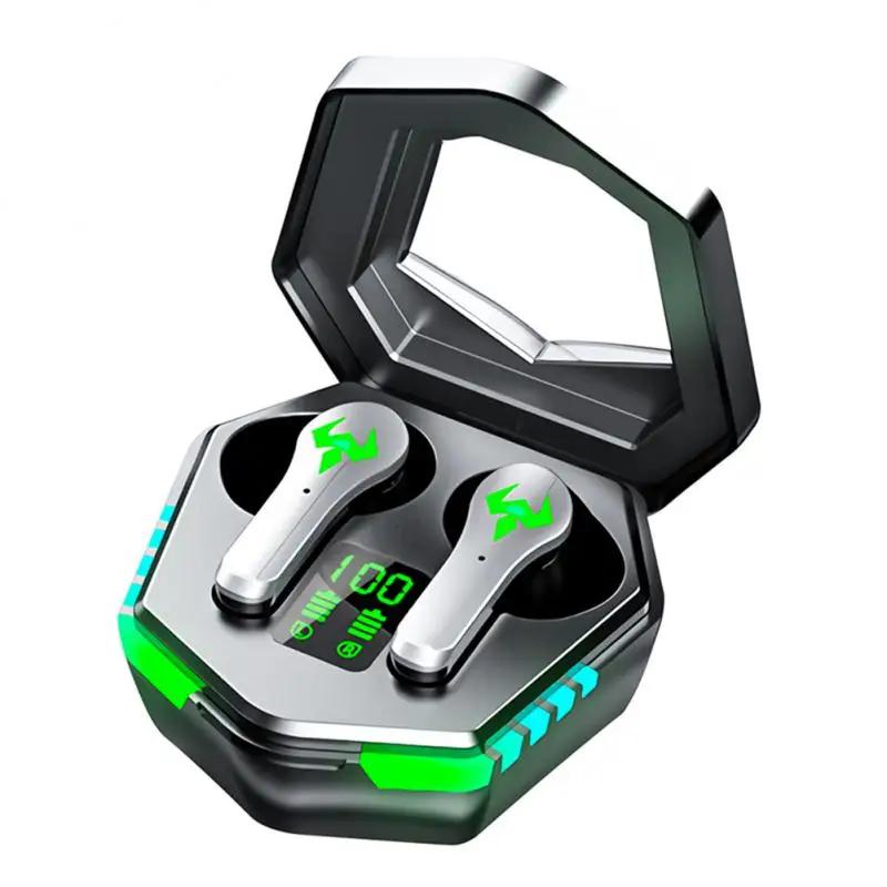 

N35 Цифровой дисплей Tws Audifonos Auriculares Bluetooth Беспроводные наушники Наушники-вкладыши Игровые наушники-вкладыши чёрный