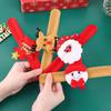 Christmas Slap Bracelets 4-Pack (Random Styles)