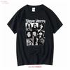 Steve Perry Signature Black T Shirt For Long Sleeves Vintage Slightly Streetwear Soft Top Everyday Wear Vintage