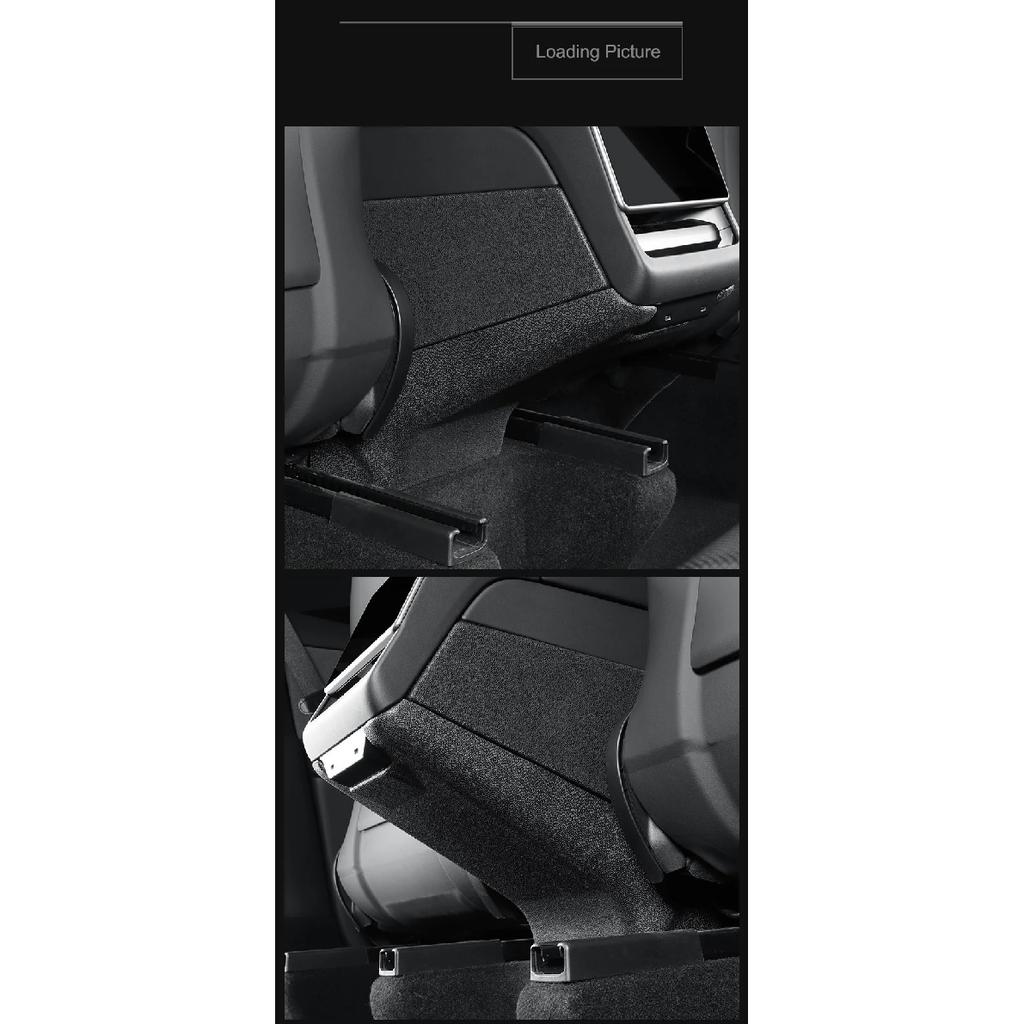 For Tesla Model Y Juniper Center Console Side Anti Kick Mats Model Y 2025 Full Cover Pad Rear Seat Kick Protection Mat TPE Cover