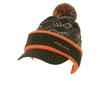 Breath Thermo Golf MG Logo Knit Cap with One Size Fits Most Cap, Brim, Heat-Generating Material, Women's, Brown, (E2MWB708)
