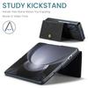 For Samsung Galaxy Z Fold5 5G Case Card Bag Leather+PC Folding Phone Cover