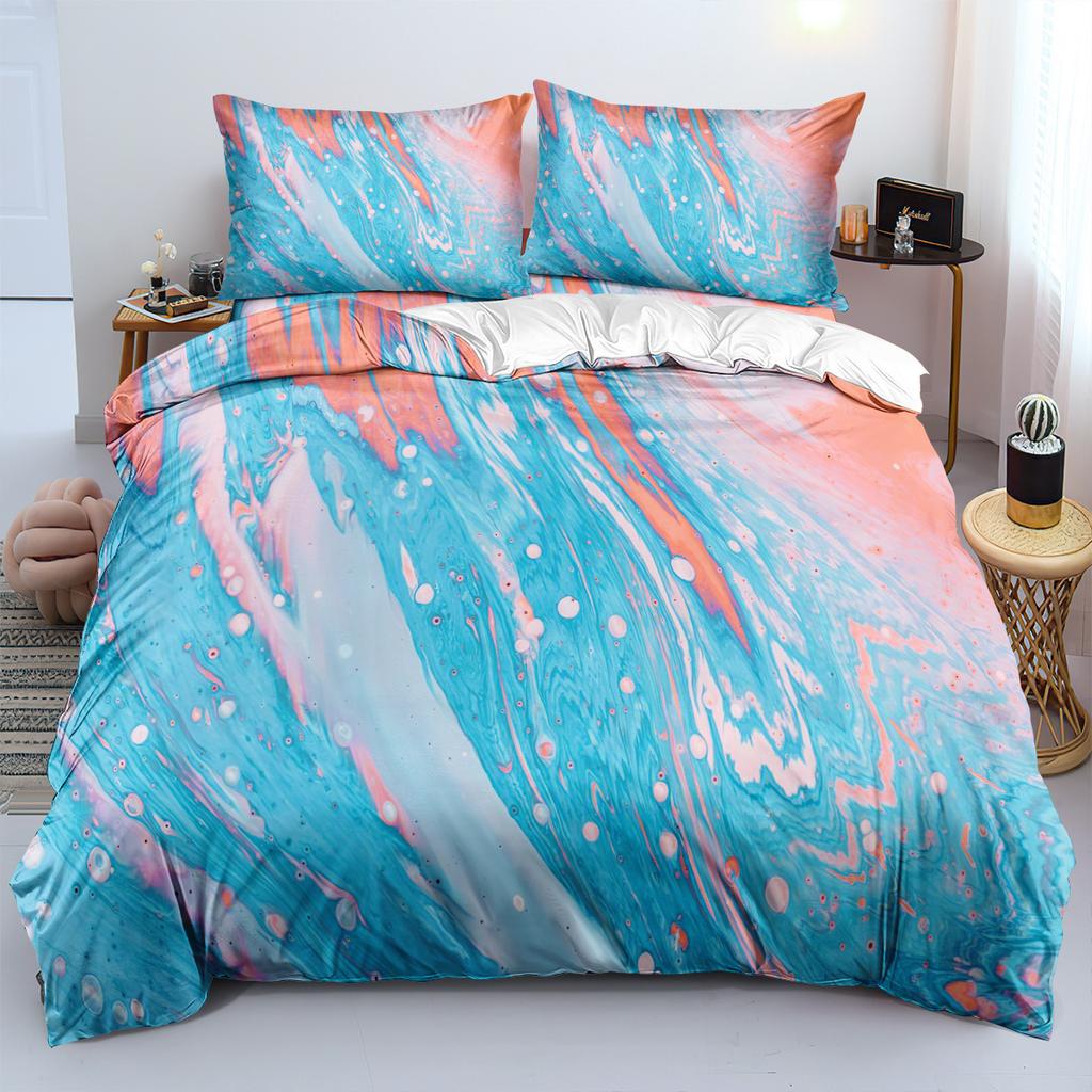 Dream Gilt Bedding Three-Piece Set 90-120G Abrasive Cloth 3D Digital Printing