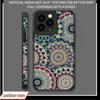 Vertical Grain Leather Shell Fashion Printed Patterned Soft Silicone Case with Camera Lens Full Protection for iPhone