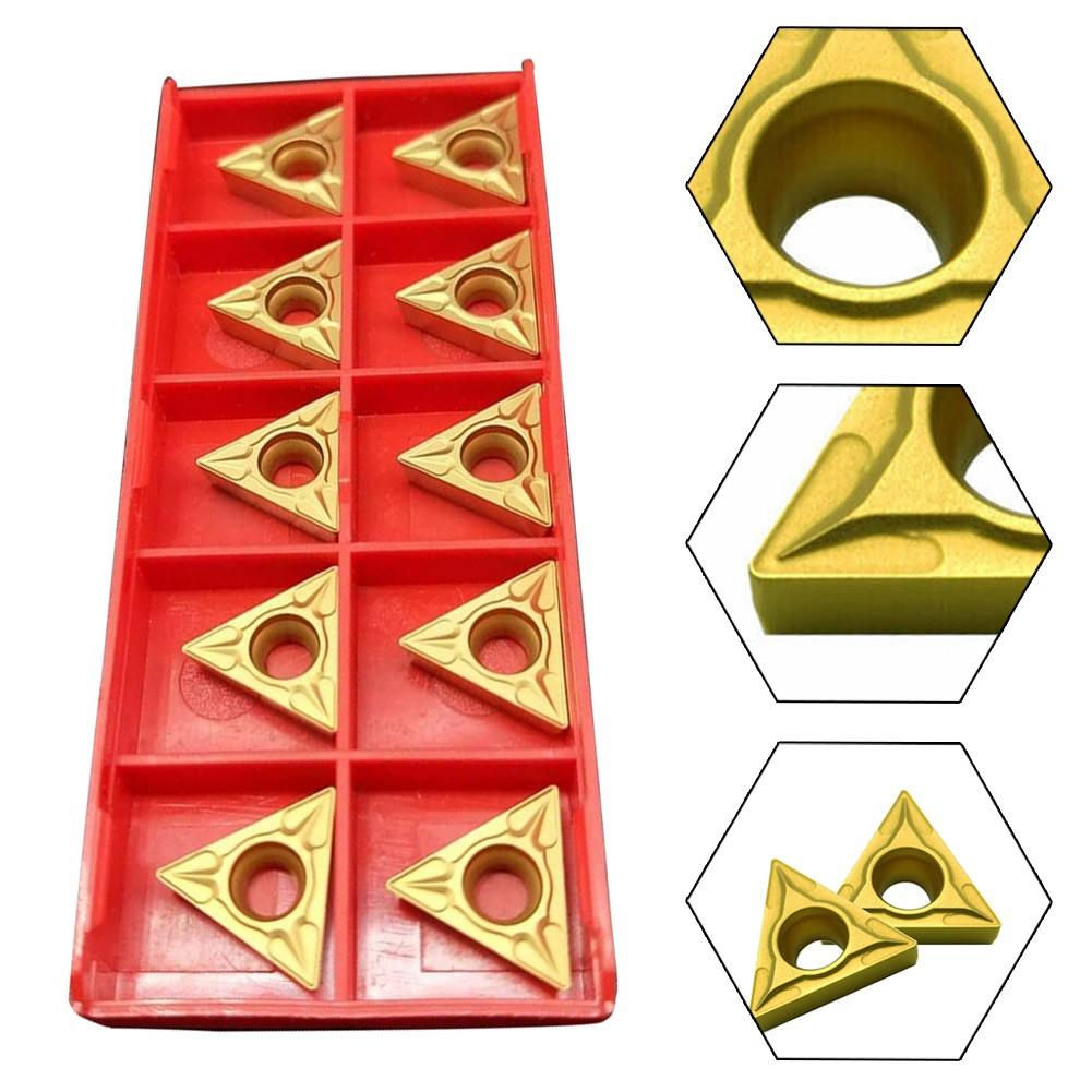 10 STÜCKE TCMT32.51 TCMT 16T304 US735 Cutter Wendeschneidplatte CNC Hartmetall-drehwendeplatte