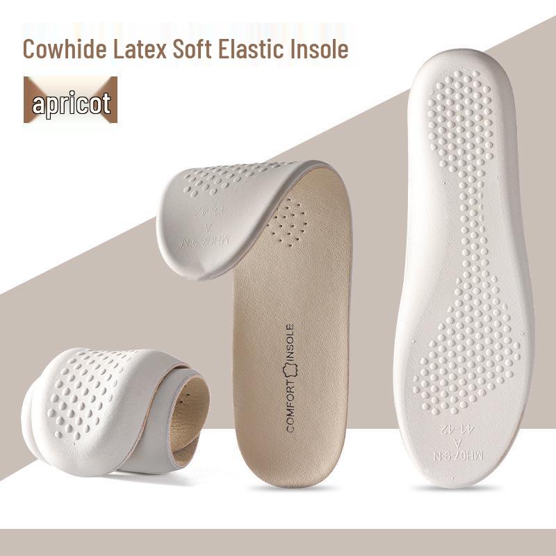 

Дышащие Кожаные Стельки с Амортизацией: Комфорт и защита от запаха для активных мужчин и женщин 39