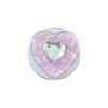 Ice Silk Love Rhinestone Color Mobile Phone Airbag Bracket Magnetic Attraction Suitable For Magsafe Creative Design Women'S Ring