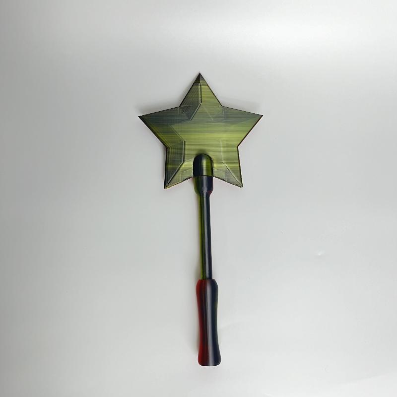 1Pcs Cake Car Magic Wand Credit Card Holder Tap-to-Pay Credit Card 3D Printed Star Wand Tap To Pay Wand Credit Card Payment Wand
